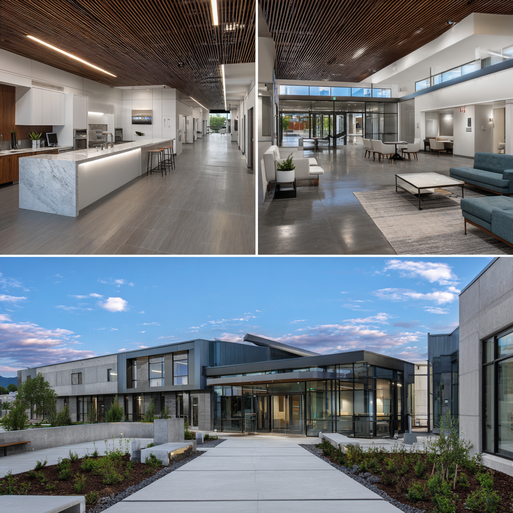 Outdoor therapeutic space at SLMD Addiction Treatment in Sunnyvale, California